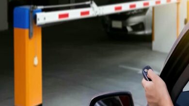 11 طرح راهبند پلاک خوان مجتمع مسکونی