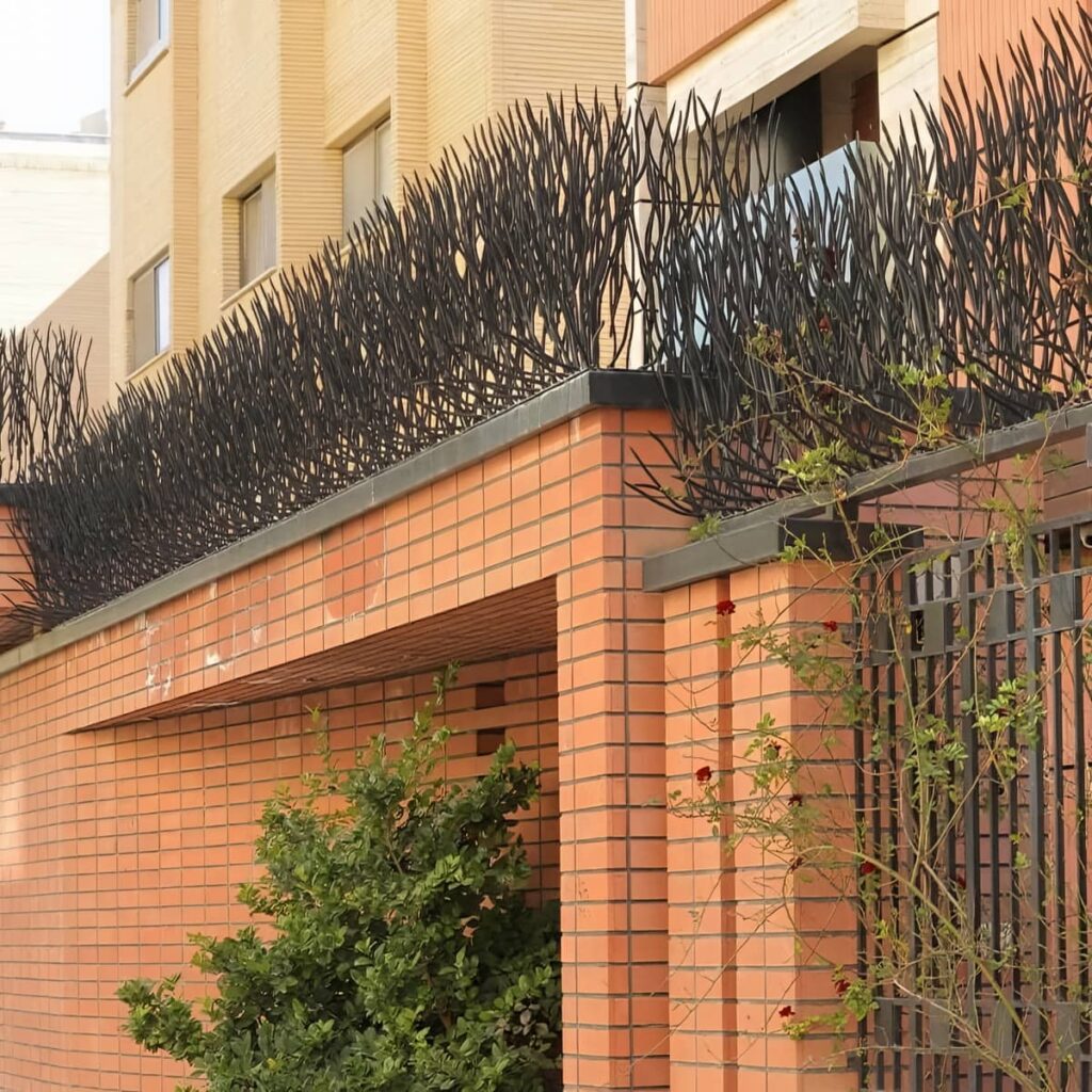 مدل مدل حفاظ سرنیزه ای دیوار حیاط