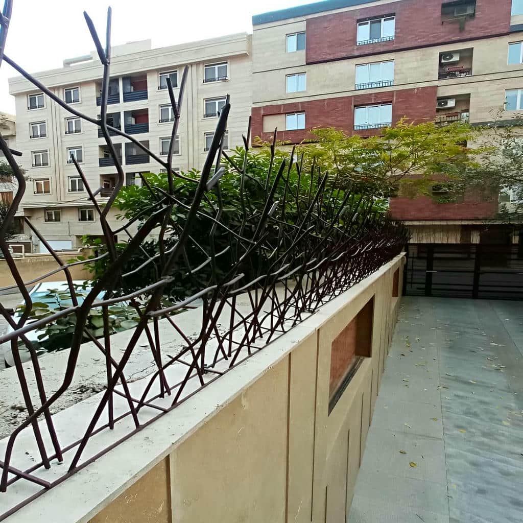 سفارش حفاظ دیوار مدرن خطی با طرح افقی