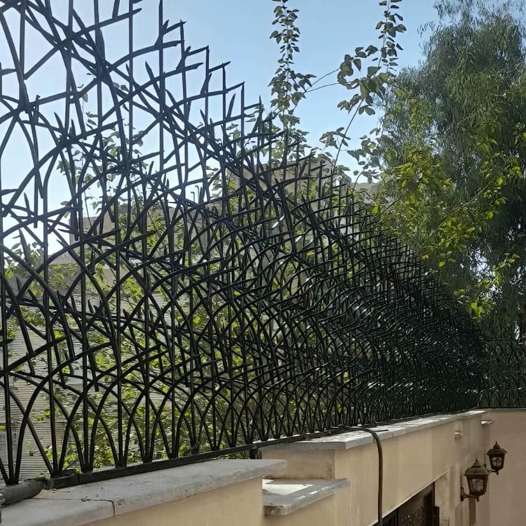مدل مدل حفاظ دیوار فلزی ردیفی