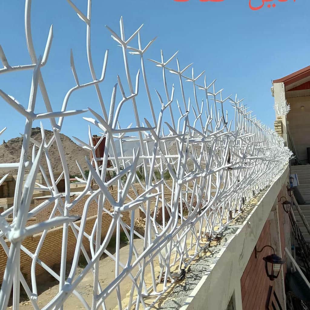 حفاظ دیوار با میلگرد آجدار 10 طرح