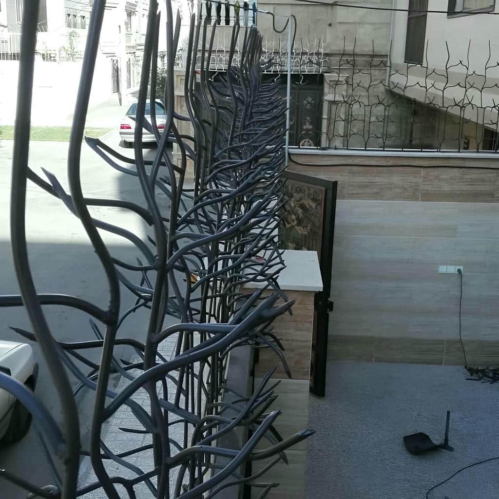 مدل مدل حفاظ دیوار مدرن خطی