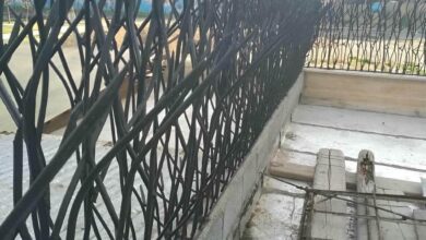 حفاظ روی دیوار باغ محوطه 12 مدل