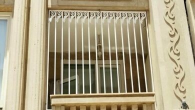 حفاظ پنجره جای گلدان دار سفارشی