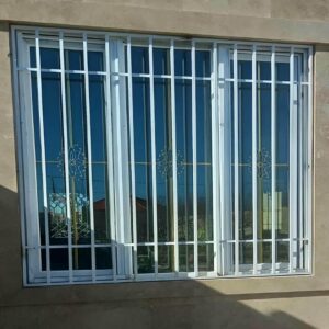 حفاظ پنجره ضد سرقت میله عمودی سفارشی