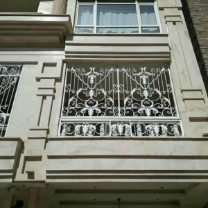 حفاظ پنجره قوسی کتیبه دار سفارشی