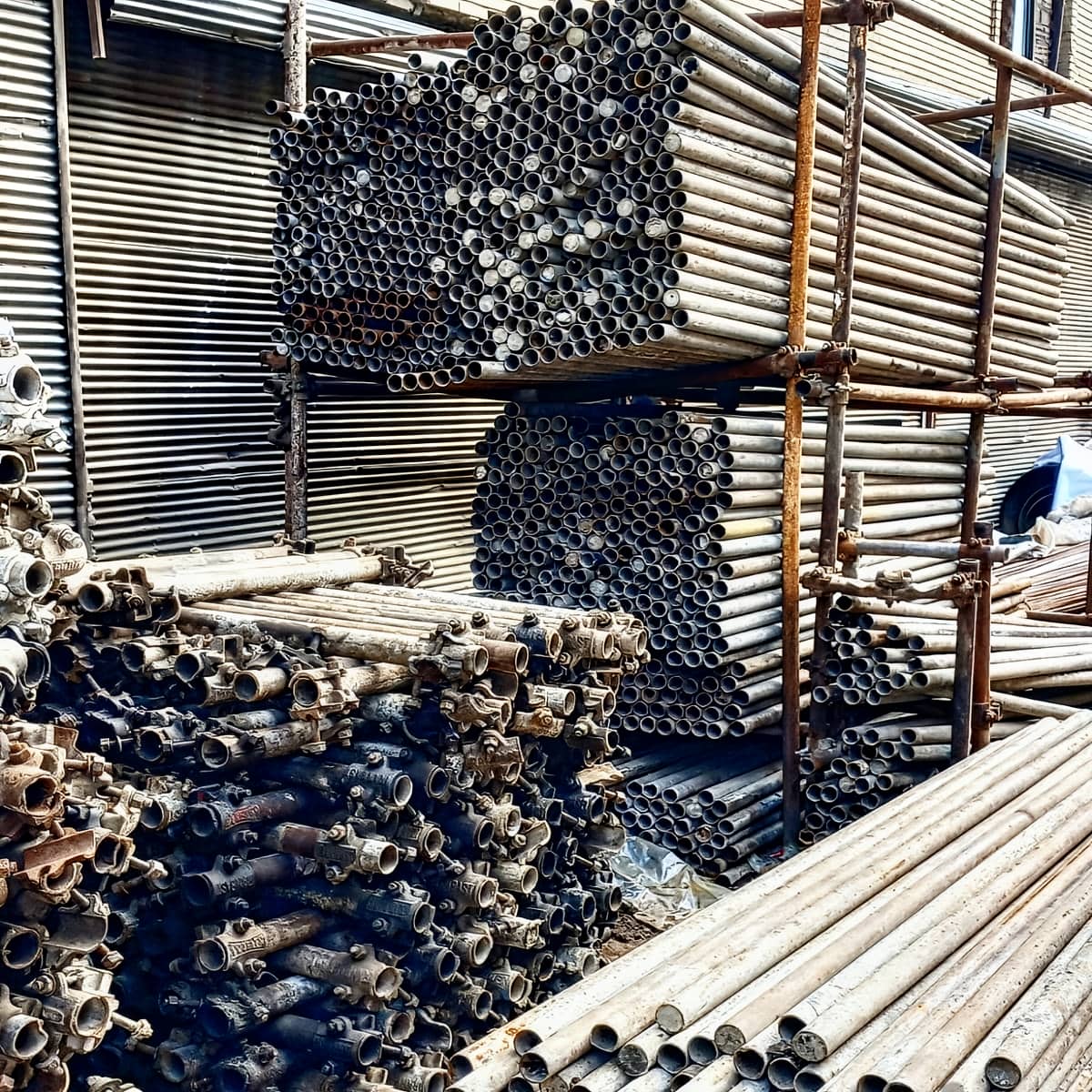 لوله داربست برای فیلم برداری عکاسی و تولید محتوای حرفه ای