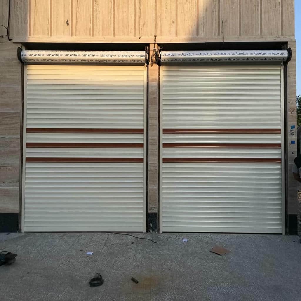 درب کرکره ای مغازه صنعتی سفارشی