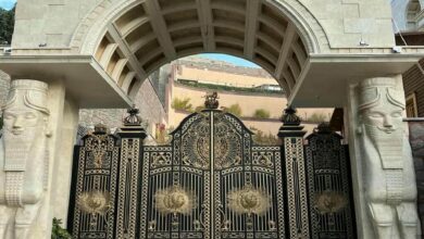 7 مدل درب آهنی پارکینگ پرکاربرد