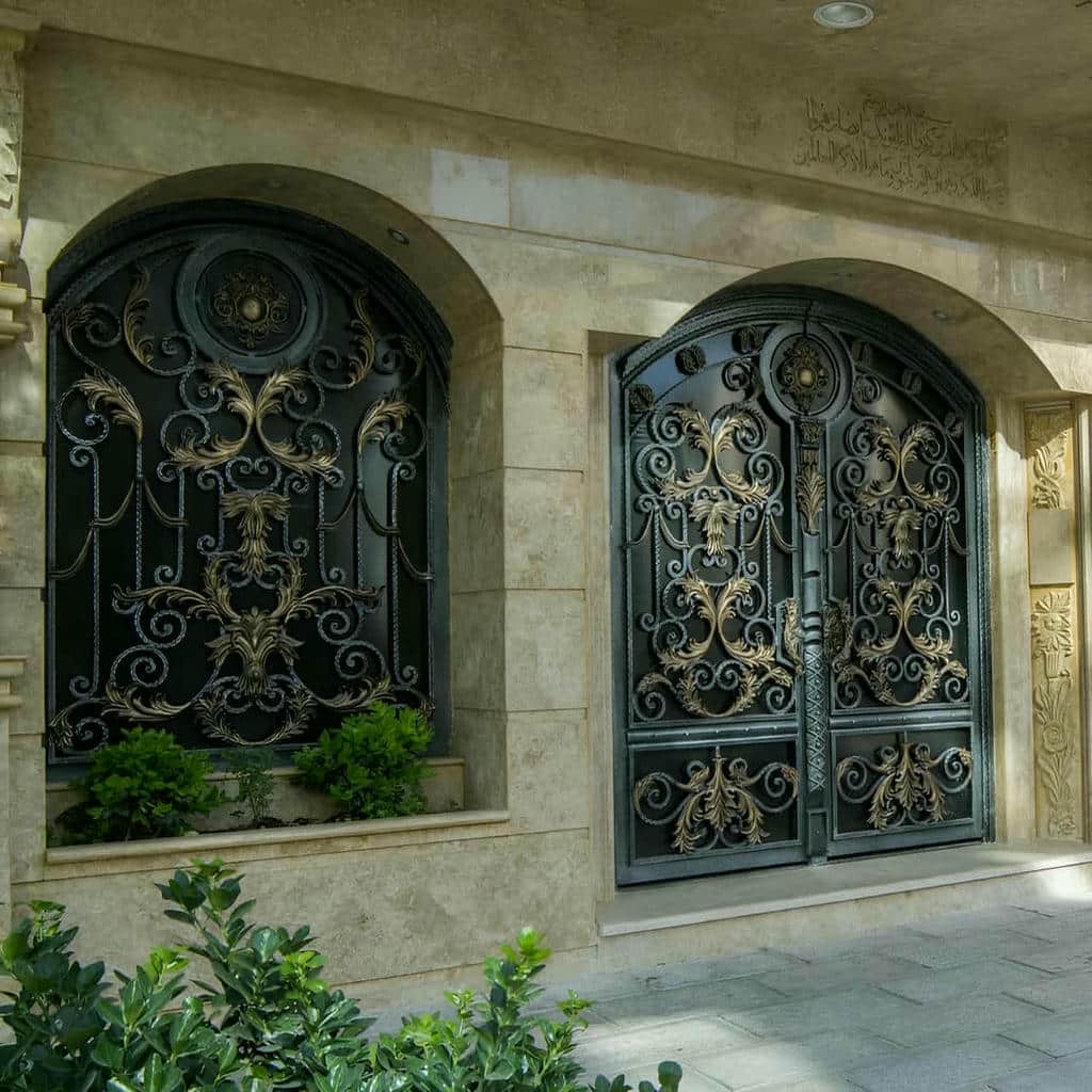 درب ریلی پارکینگ مناسب ویلا با پروفیل محکم