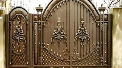 14 مدل درب نفررو حیاط کاربردی