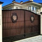 9 نمونه درب پارکینگ آهنی ساده کاربردی