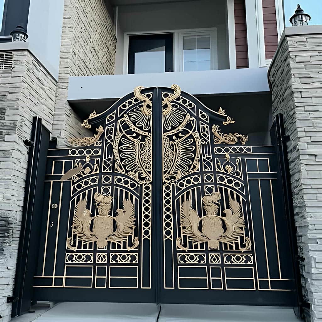 درب پارکینگ ساختمانی ریلی با حرکت روان روی ریل