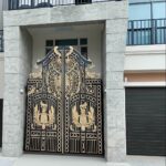 9 نمونه درب ویلایی ریلی مدرن