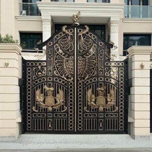 12 مدل درب طرح چوب حیاط شیک