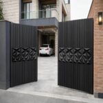 11 طرح درب پارکینگ عریض کاربردی