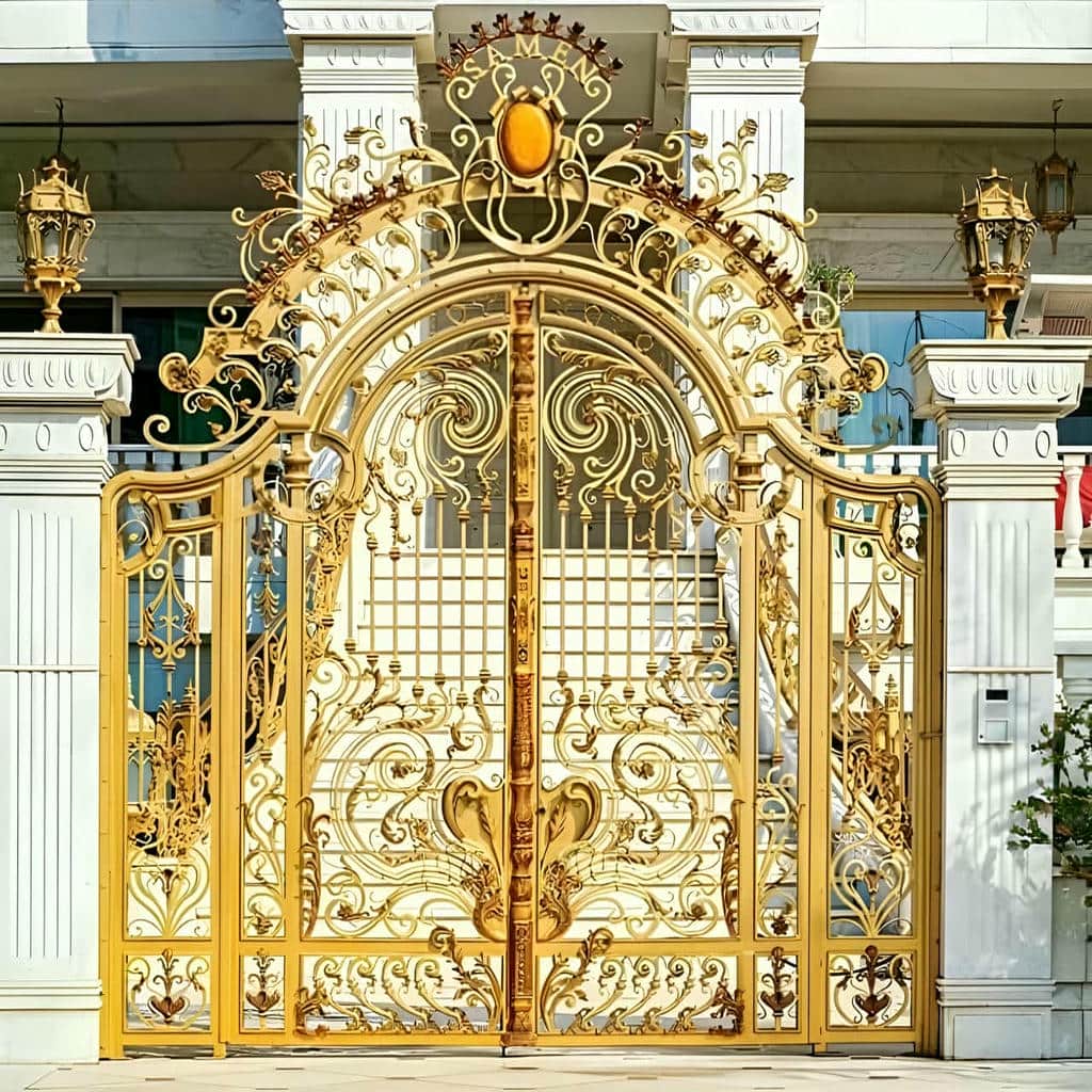 درب پارکینگ سنگین مناسب ویلا با یراق مقاوم