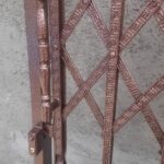 محافظ درب آپارتمان با مدل آکاردئونی جمع شونده ساخت محافظ درب آپارتمان آکاردئونی و لولایی