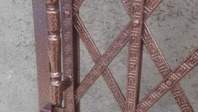 ساخت محافظ درب آپارتمان آکاردئونی و لولایی