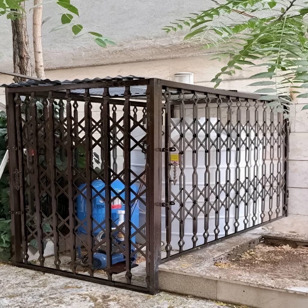 حفاظ درب آکاردئونی سفارشی متناسب با ابعاد چهارچوب در زاهدان
