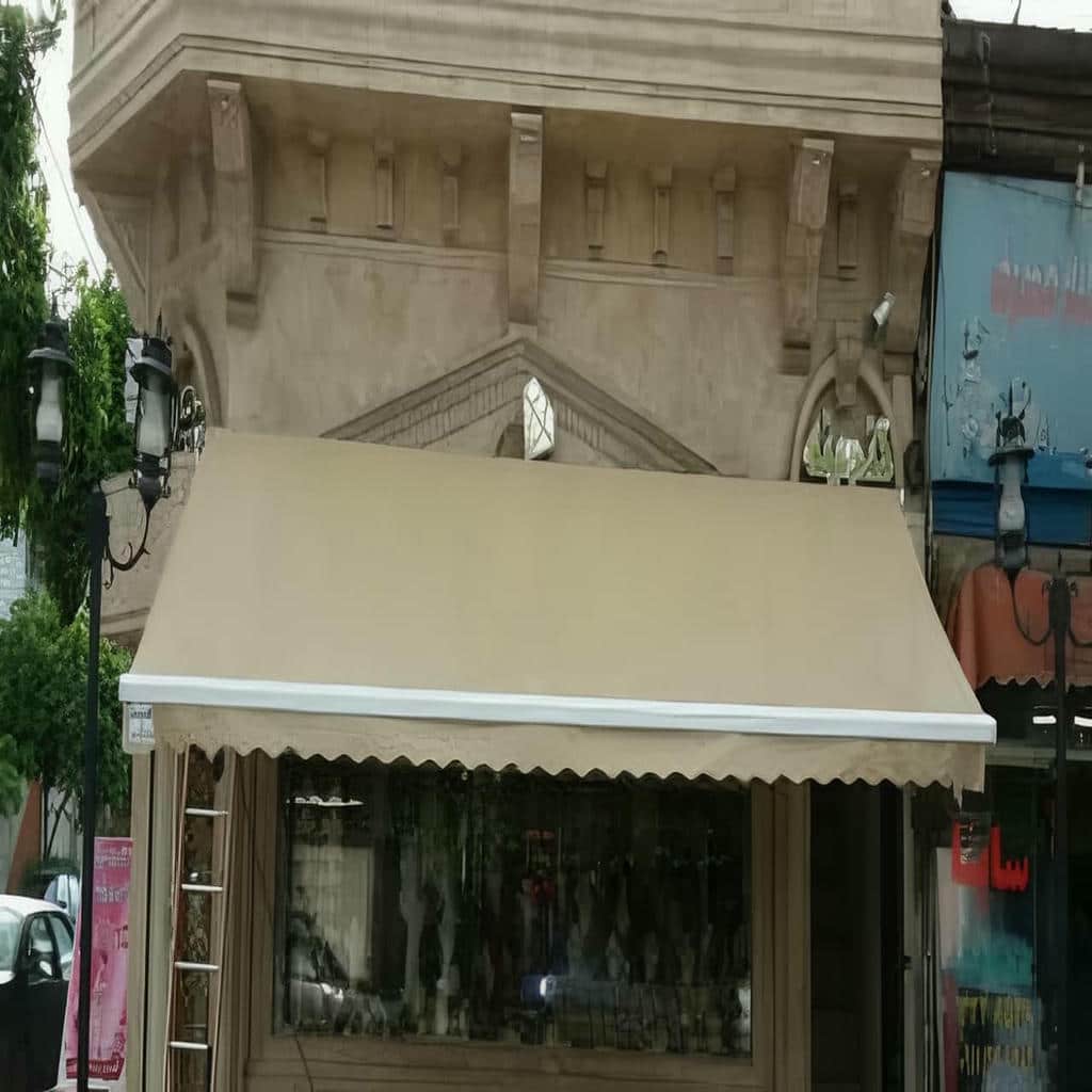 سایبان برقی مدل بازویی برای رفت و آمد روزانه در استان اردبیل
