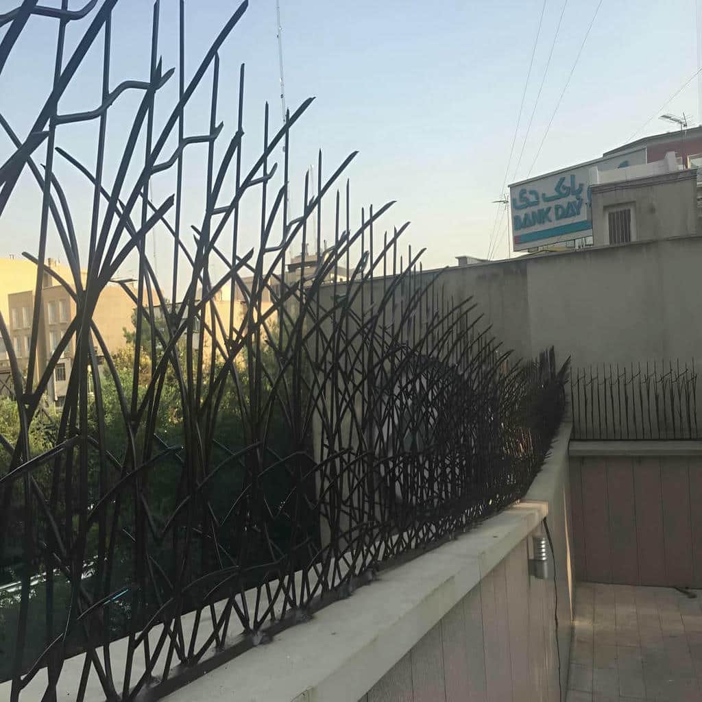 حفاظ شاخ گوزنی با شاسی دو لایه میلگرد موازی