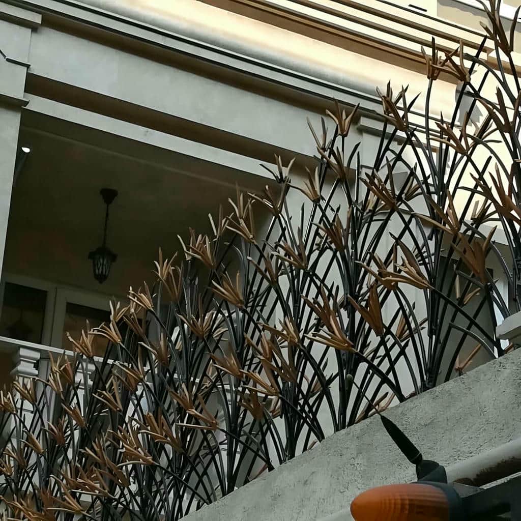 حفاظ دیوار در استان لرستان با متریال فلزی برای ساختمان مسکونی