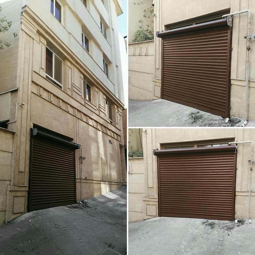 کرکره برقی در استان یزد در بازدید تخصصی ورودی پارکینگ