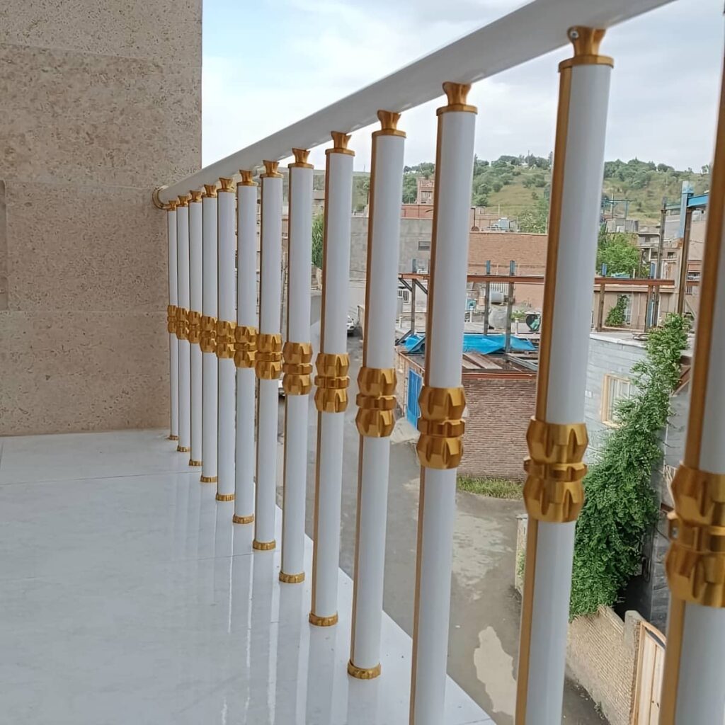 نرده بالکن با اندازه گیری تخصصی محل اجرا در اراک
