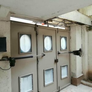 جک درب پارکینگ در گرگان با مدل ایرانی برای کنترل ورودی ساختمان