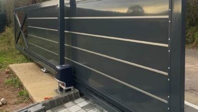 جک درب پارکینگ در استان زنجان با بازوی فلزی برای کنترل ورودی ساختمان