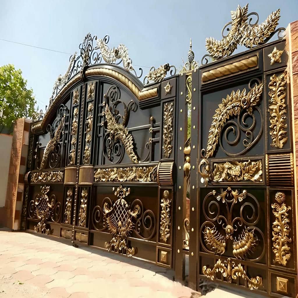 درب باغی در مرحله اندازه گیری دهانه