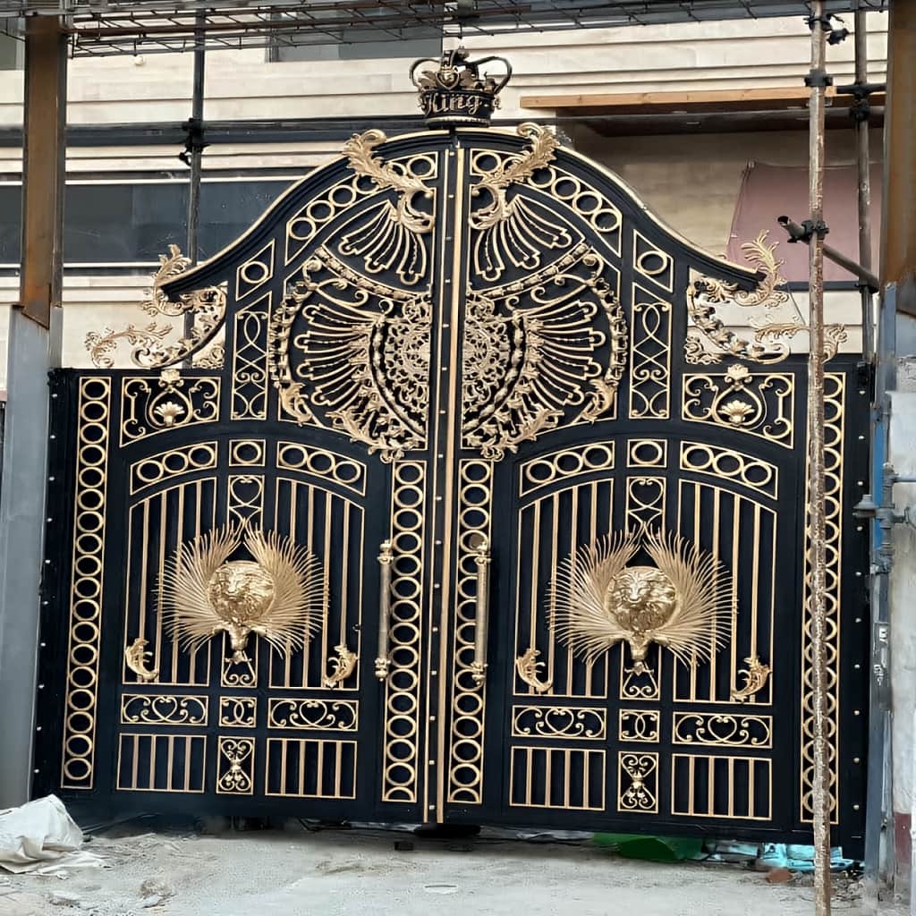 درب پارکینگ پروژه نوساز آماده هماهنگی نصب