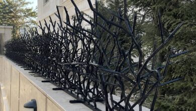 حفاظ دیوار در یاسوج مدل شاخ گوزنی برای امنیت ساختمان