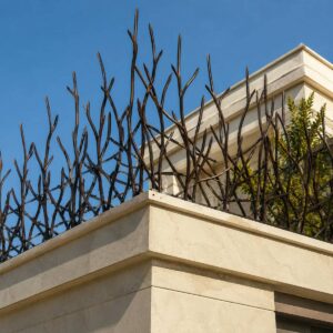 حفاظ دیوار در استان آذربایجان شرقی مدل شاخ گوزنی برای امنیت پیرامونی