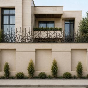 حفاظ دیوار در زنجان مدل شاخ گوزنی برای کنترل دسترسی