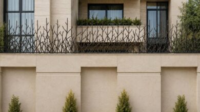 حفاظ دیوار در زنجان مدل شاخ گوزنی برای کنترل دسترسی