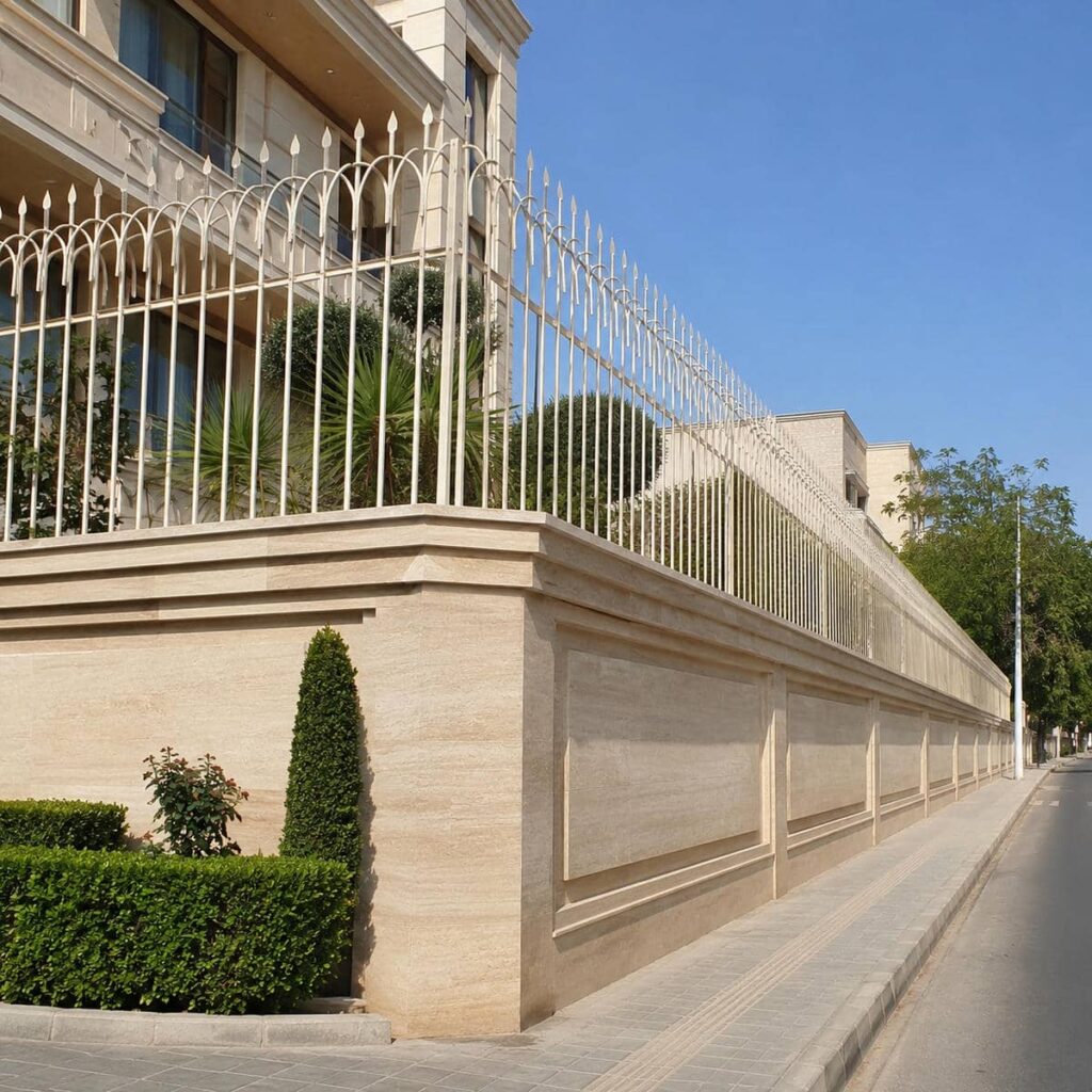 حفاظ دیوار در مشهد با تراکم مناسب برای حفظ حریم ساختمان