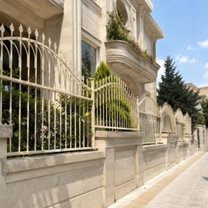 حفاظ دیوار در ایلام مدل شاخ گوزنی برای امنیت ساختمان قدیمی
