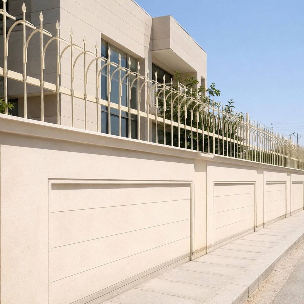 حفاظ دیوار در استان مازندران مدل سرنیزه ای برای کنترل دسترسی