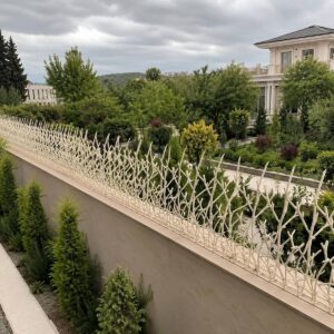 حفاظ دیوار در استان کرمانشاه مدل شاخ گوزنی برای امنیت پیرامونی