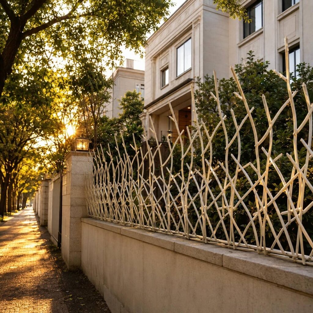 حفاظ دیوار در کرمانشاه مدل سرنیزه ای برای کنترل دسترسی