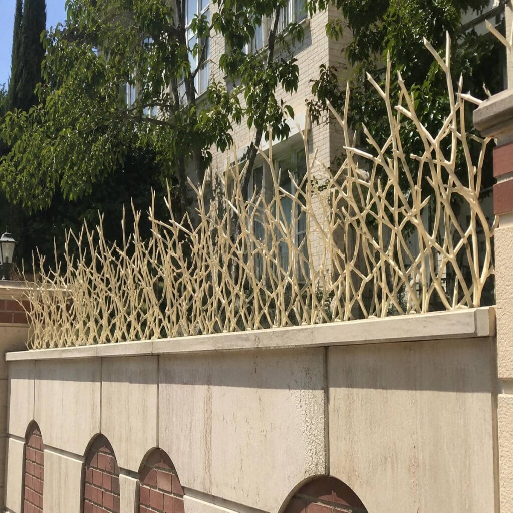 حفاظ دیوار در استان کرمانشاه با متریال فلزی برای استفاده روزانه