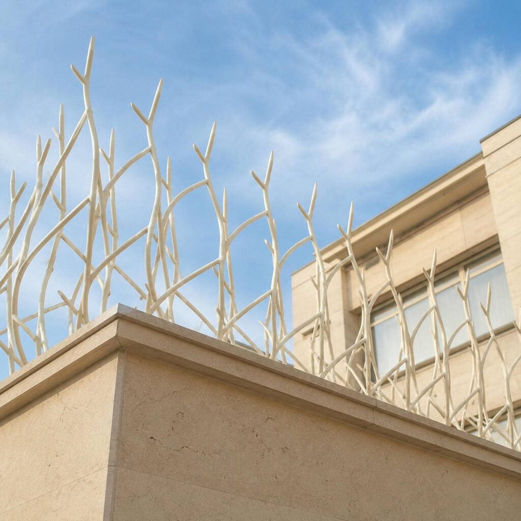 حفاظ دیوار در قم با جوشکاری یکدست برای ظاهر منظم سازه
