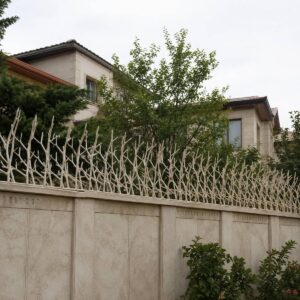 حفاظ دیوار در استان کرمان مدل شاخ گوزنی برای کنترل دسترسی
