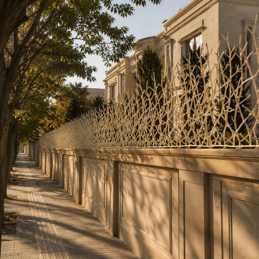 حفاظ دیوار در استان خوزستان با متریال فلزی برای استفاده روزانه