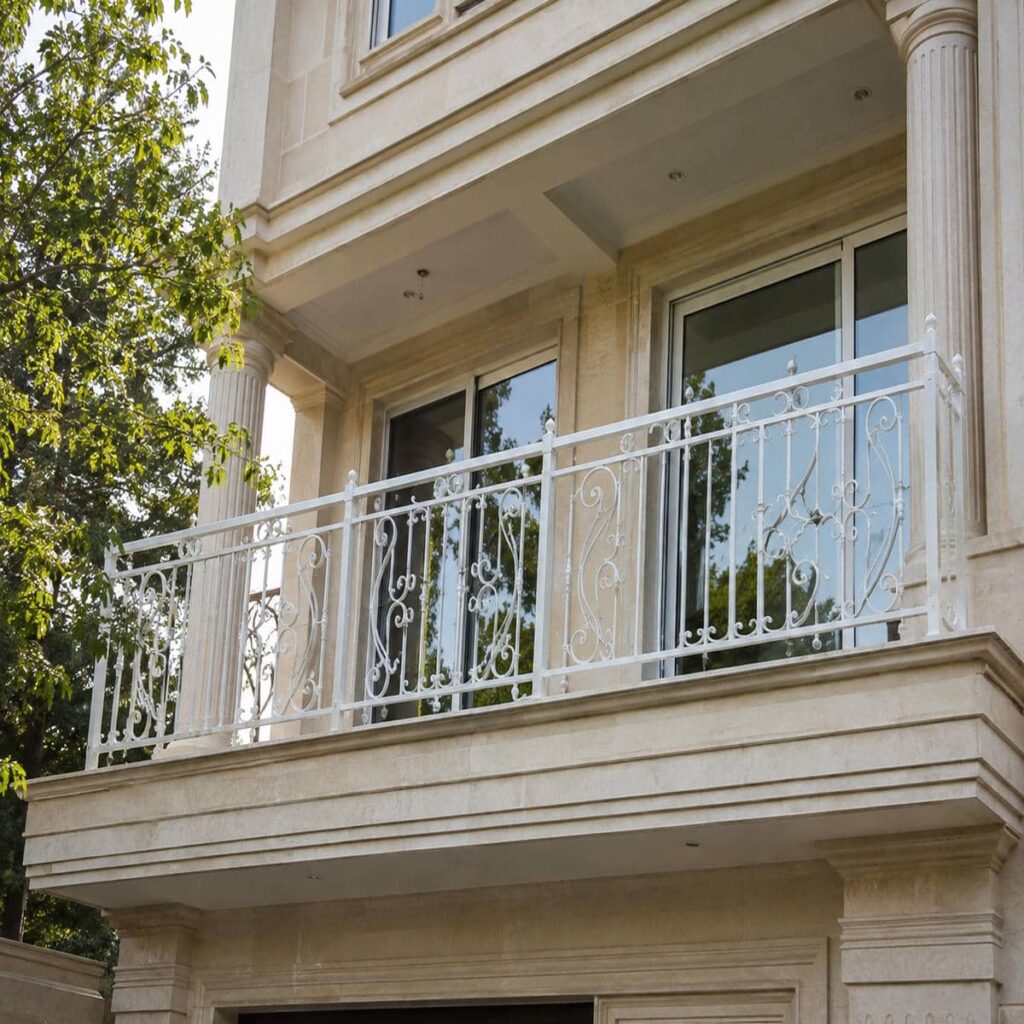 نرده بالکن آماده اجرای تخصصی برای تراس مسکونی در زاهدان