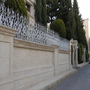 حفاظ دیوار در استان کردستان مدل شاخ گوزنی برای امنیت خانه