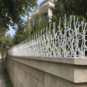 حفاظ دیوار در زاهدان مدل شاخ گوزنی برای کنترل دسترسی