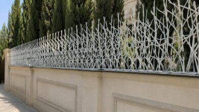 حفاظ دیوار در استان خراسان جنوبی مدل شاخ گوزنی برای کنترل دسترسی